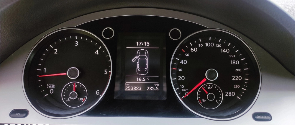 Volkswagen Passat CC cena 28500 przebieg: 253883, rok produkcji 2009 z Poznań małe 56